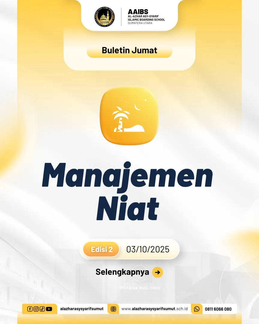 Buletin Jumat Edisi 2: Manajemen Niat